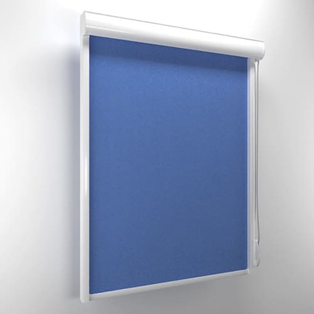 Кассетные рулонные шторы Синие