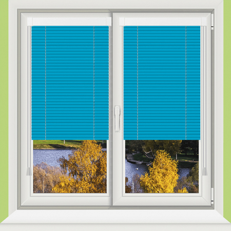 Жалюзи Изолайт голубые